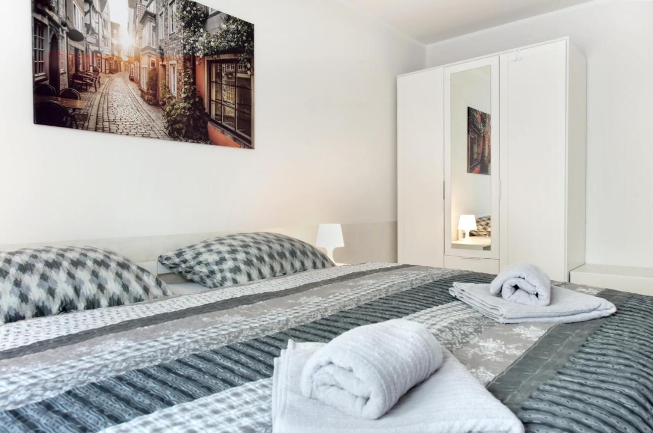 Modern Wohnen I Smart Tv I Terrasse I 2X Parkplatz I 2 Schlafzimmer I 6 Schlafplaetze Bad Oeynhausen Buitenkant foto