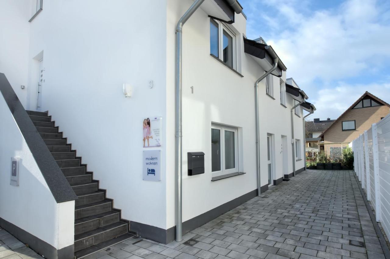 Modern Wohnen I Smart Tv I Terrasse I 2X Parkplatz I 2 Schlafzimmer I 6 Schlafplaetze Bad Oeynhausen Buitenkant foto